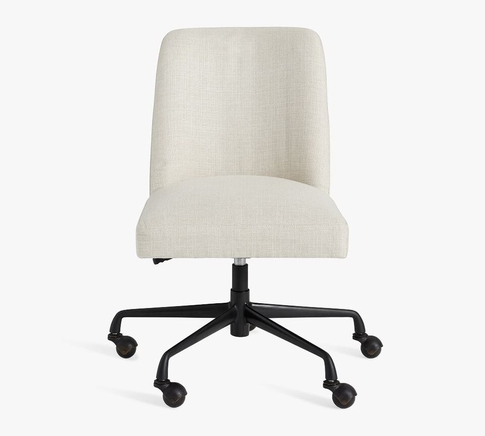 Layton Upholstered Swivel Desk Chair